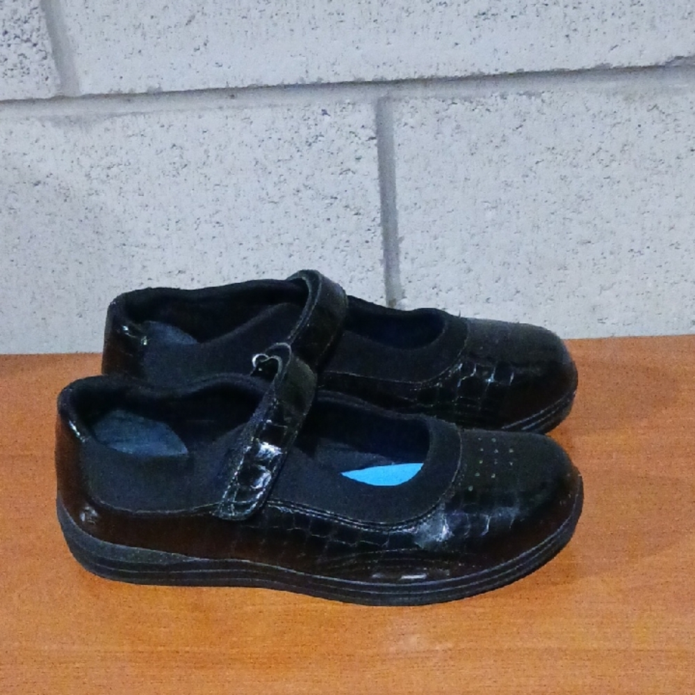 Drew Orthopedic Black Mary Janes Womens Size 12W (B5)
